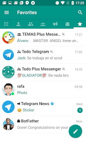 Plus Messenger Premium APK: mensagens aprimoradas com recursos personalizados e múltiplas contas 3