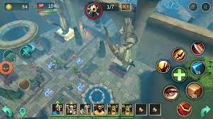 Rush Knights v1.0.44 MOD APK (gema, multiplicador de dano, modo Deus) 3