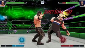 WWE Mayhem v1.82.139 MOD APK One Hit, Modo Deus, Dinheiro, Sem Banimento 3