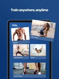 APK Fitify Premium: desbloqueie planos de condicionamento físico personalizados e mais de 900 exercícios a qualquer hora, em qualquer lugar! 3