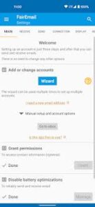 FairEmail, e-mail com foco na privacidade 1.2244 3